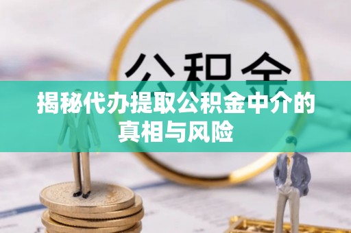 藁城揭秘代办提取公积金中介的真相与风险